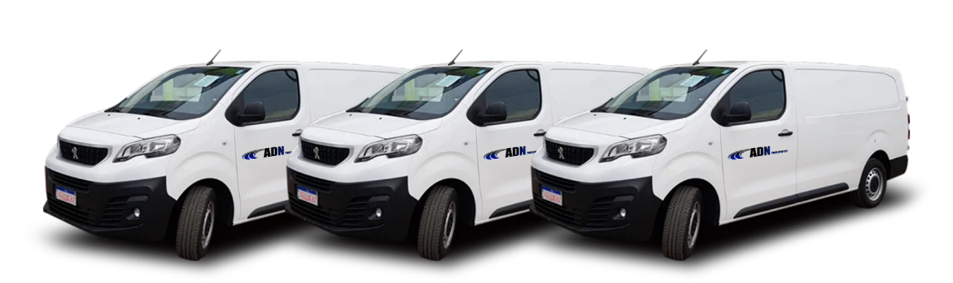 Veículos da frota ADN Transportes